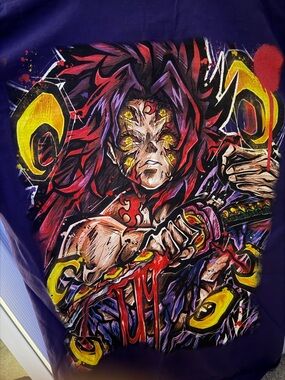 Kokushibo T-Shirt Demon Slayer Kimetsu No Yaiba Anime